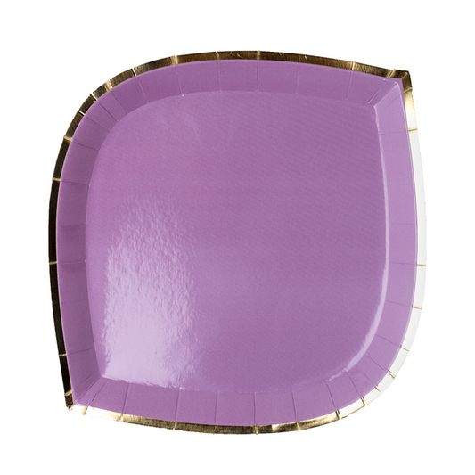 PURPLE POSH PLATES