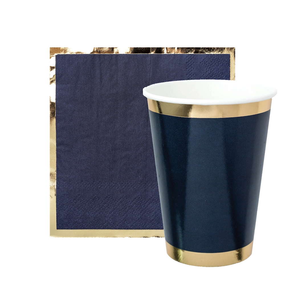 NAVY POSH NAPKIN