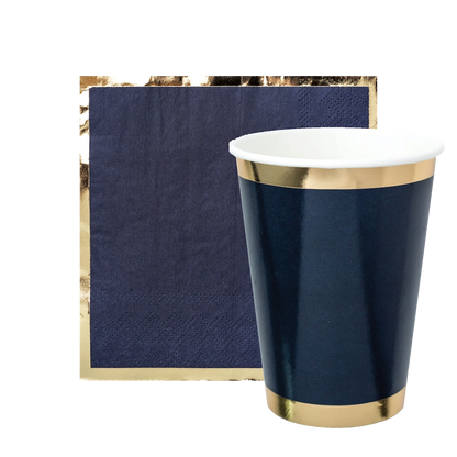 NAVY POSH NAPKIN