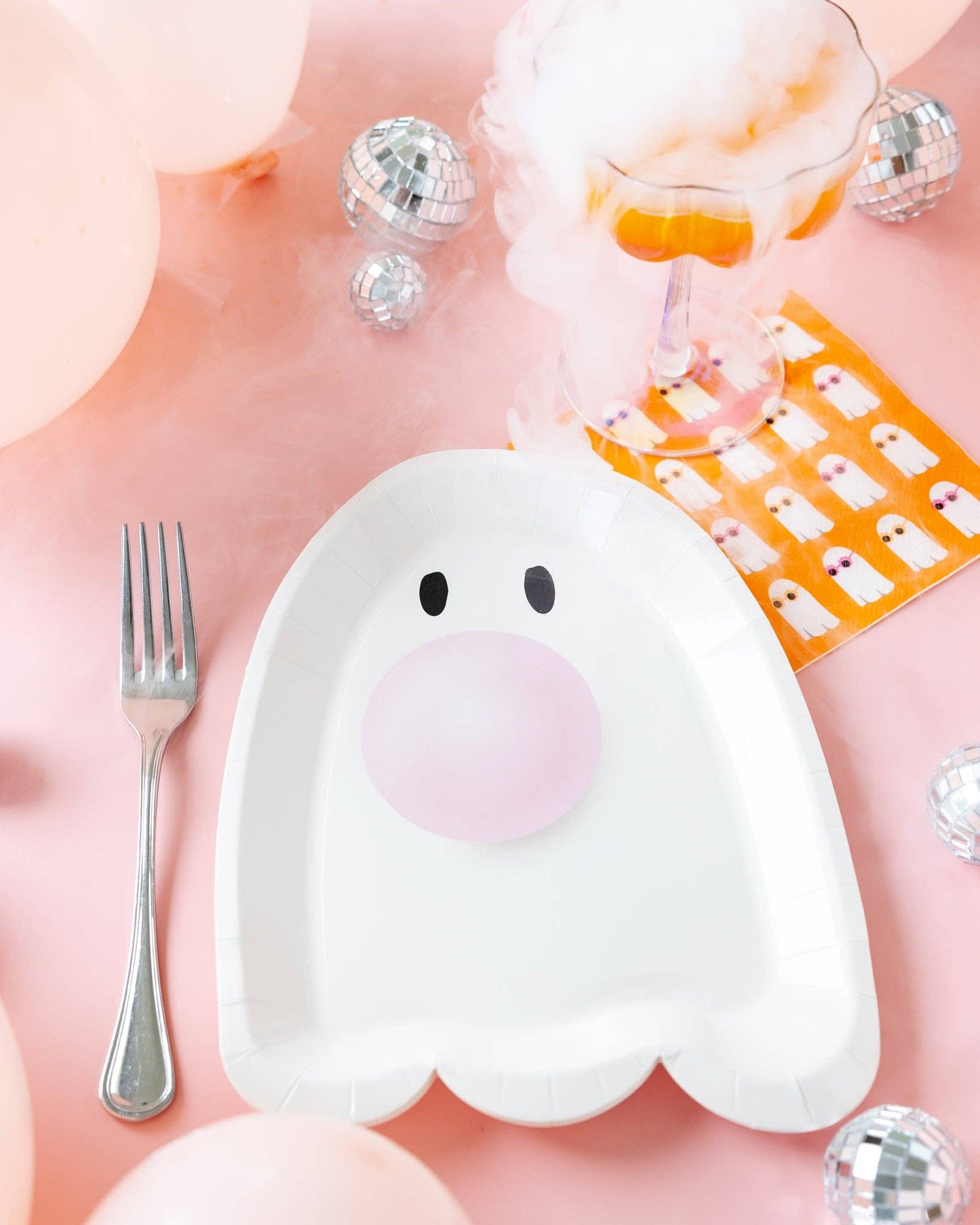 BUBBLE GUM GHOST PLATES