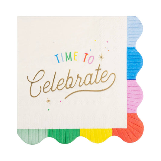 TIME TO CELEBRATE NAPKINS