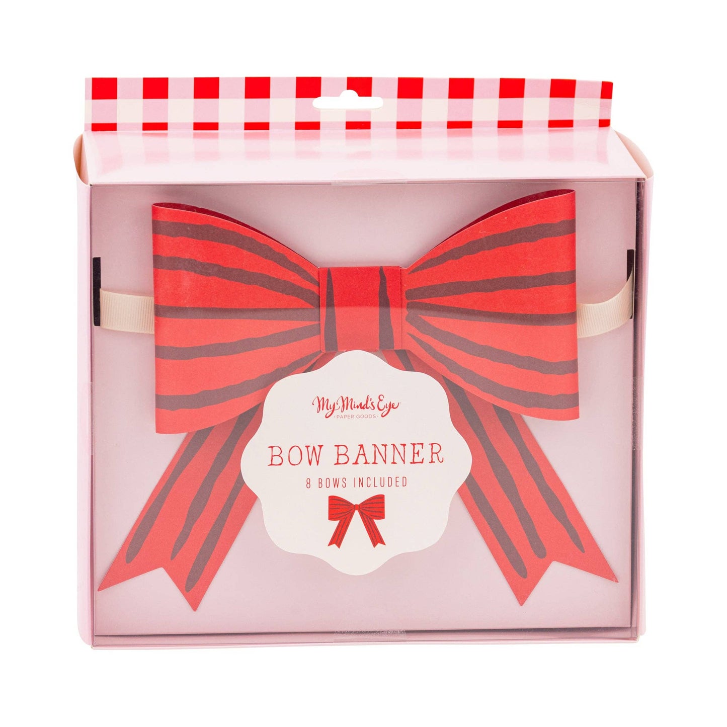 RED BOW GARLAND