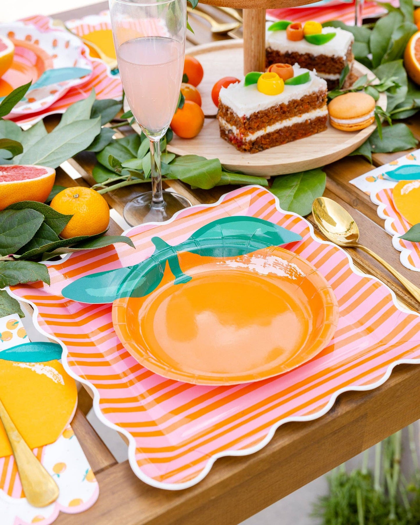 ORANGE PLATES