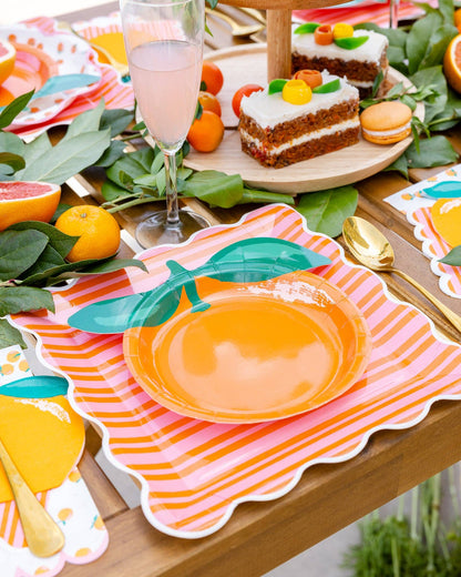 ORANGE PLATES