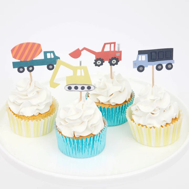 CONSTRUCTION CUPCAKE KIT