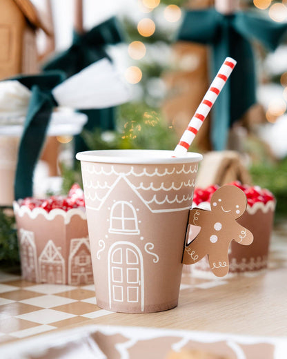 GINGERBREAD HANDLED CUP