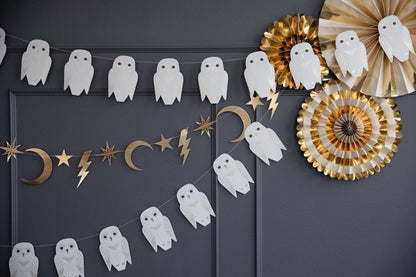SPELLBOUND OWL BANNER SET