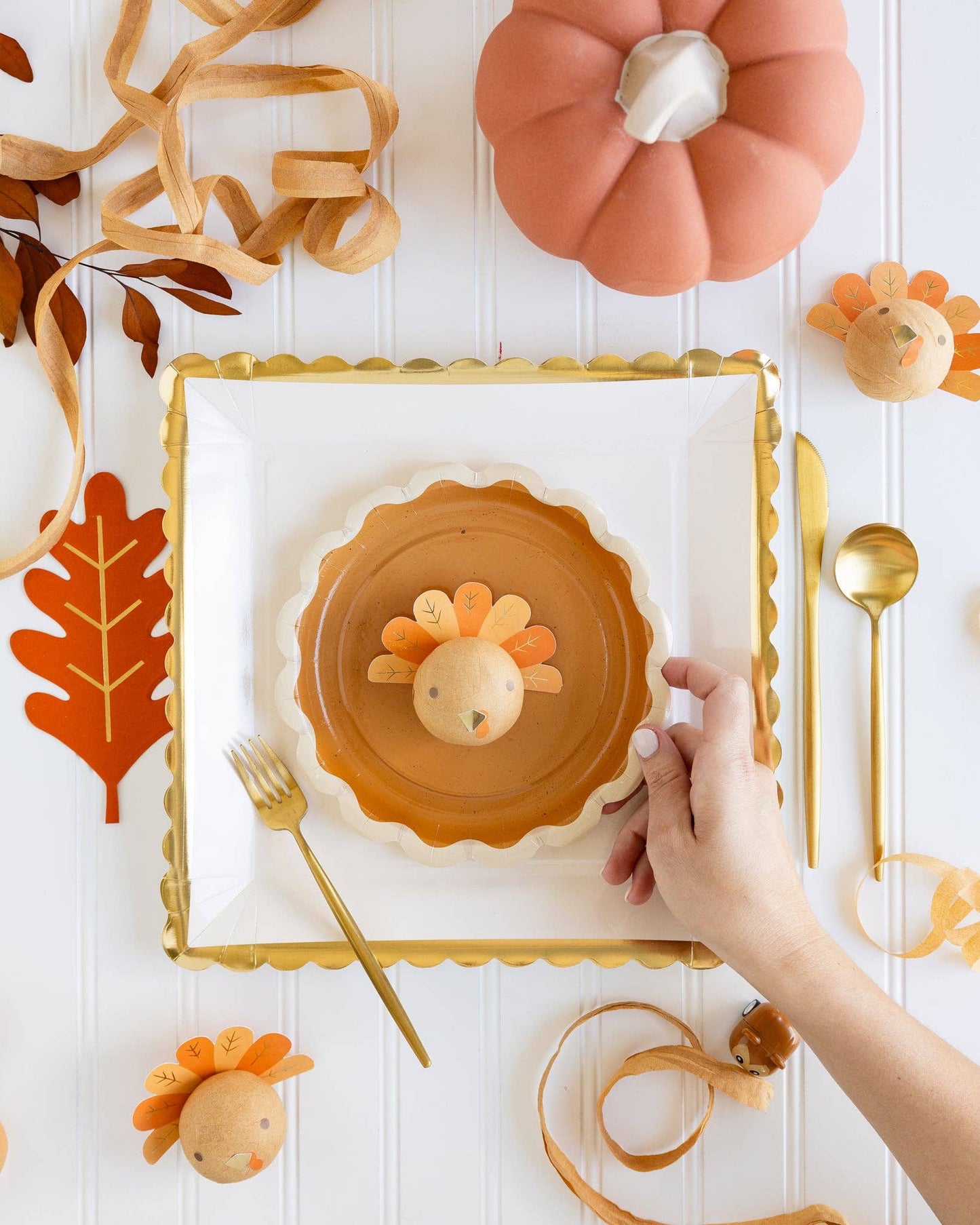 PUMPKIN PIE PLATES