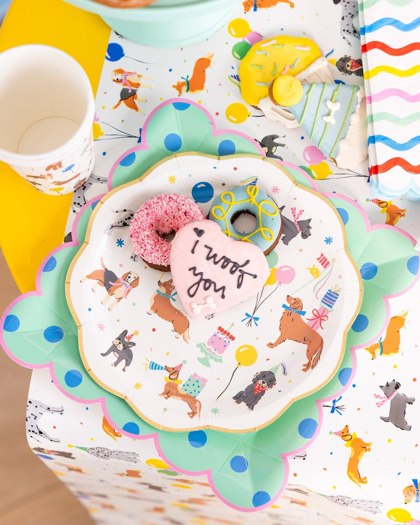 DOG PARTY PLATES