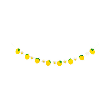 LEMON FELT BANNER