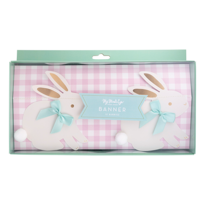 BUNNIES AND BOWS BANNER