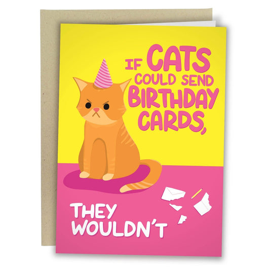 IF CATS... BIRTHDAY CARD