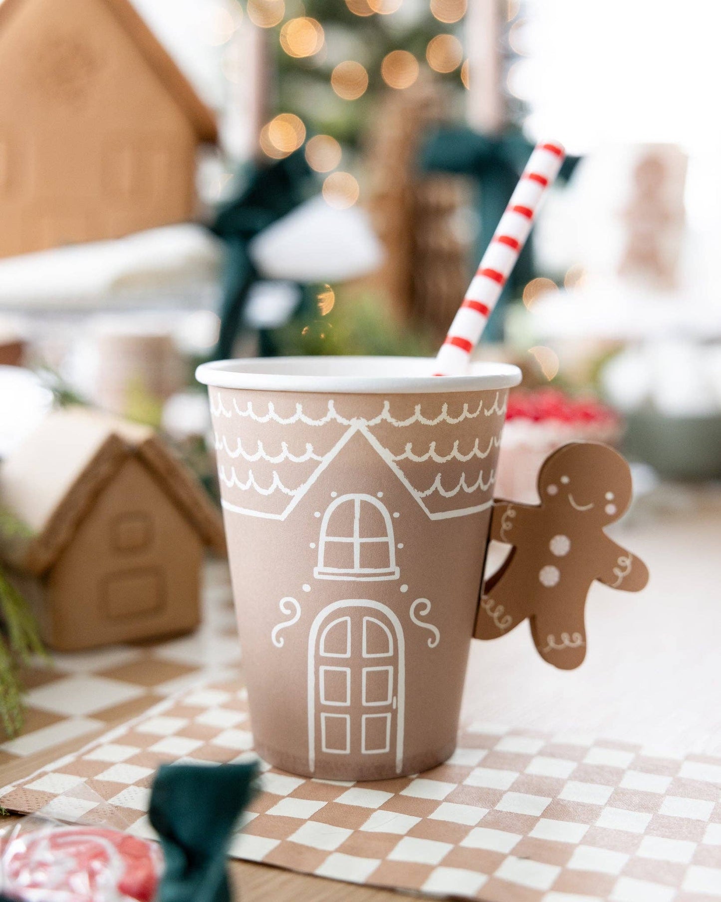 GINGERBREAD HANDLED CUP