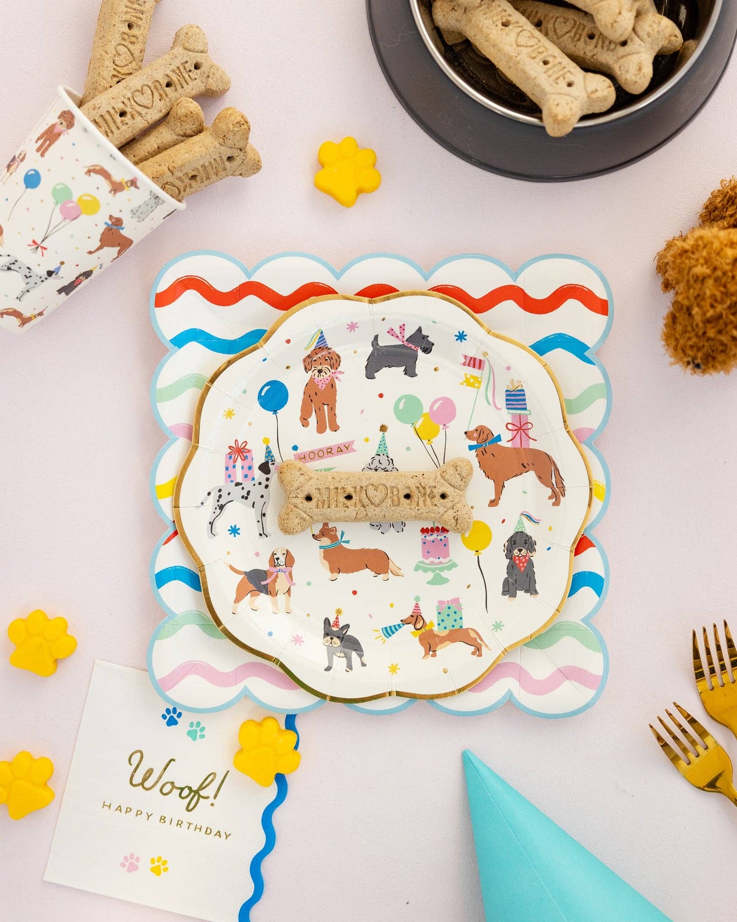 DOG PARTY PLATES