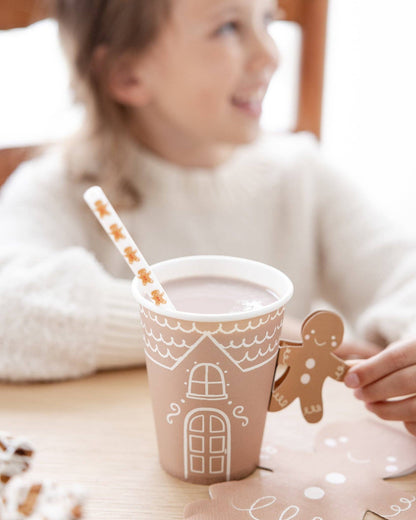 GINGERBREAD HANDLED CUP