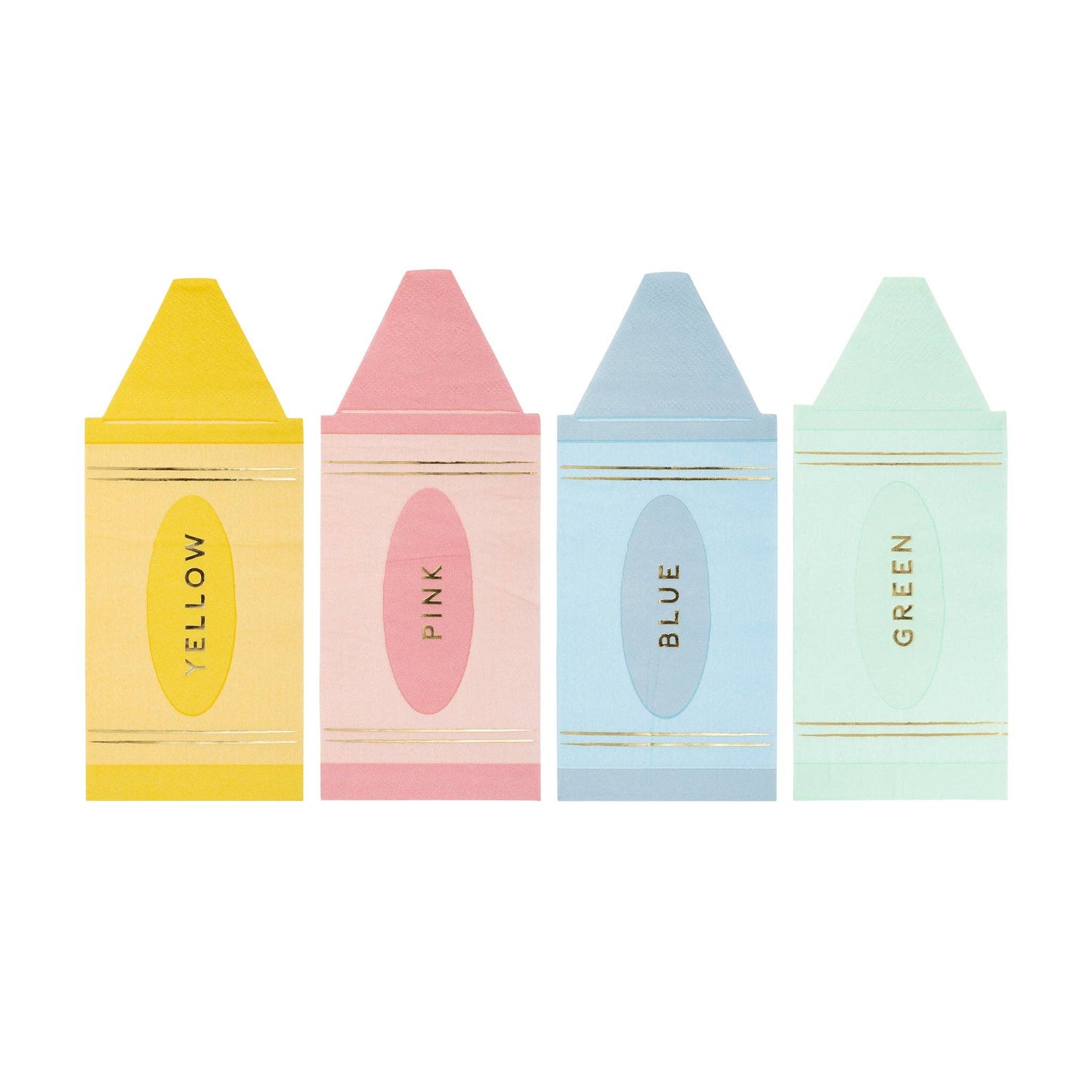 CRAYON NAPKIN SET
