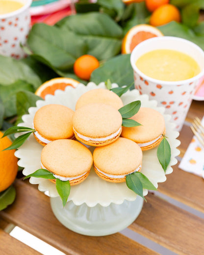 SCATTERED ORANGE CUPS
