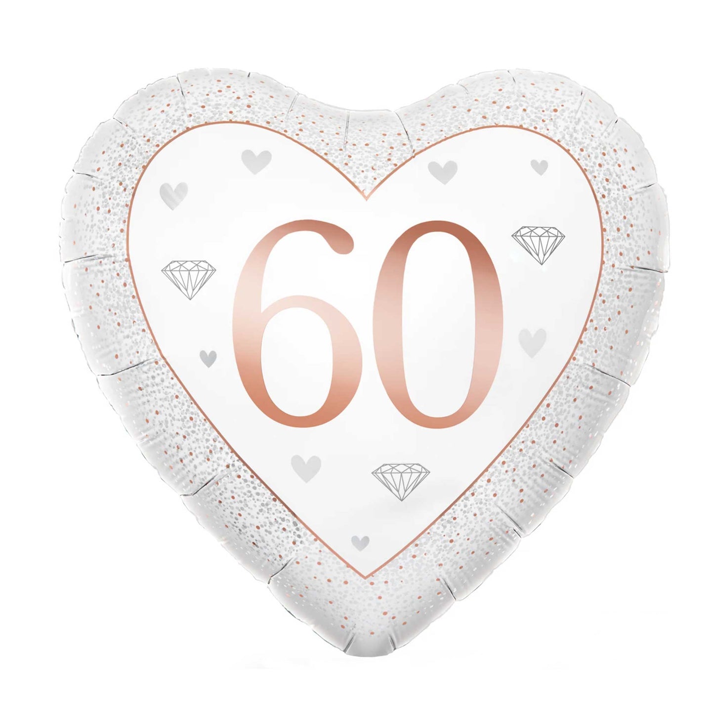 60TH ANNIVERSARY FOIL BALLOON