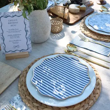 HAMPTONS TOILE PLATES