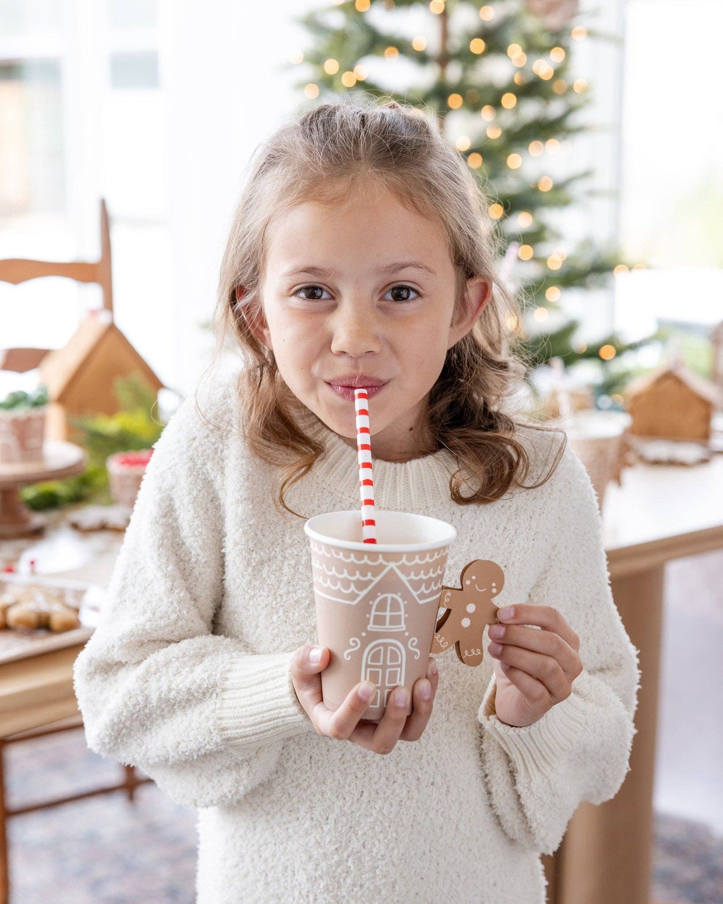 GINGERBREAD HANDLED CUP