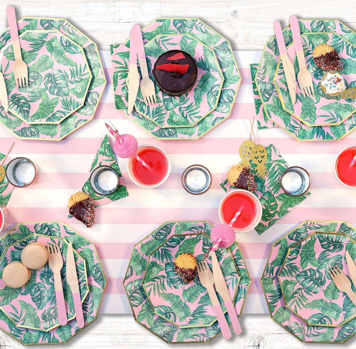 FLAMINGO HONEYCOMB STRAWS