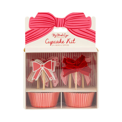 BOW CUPCAKE KIT