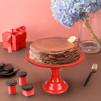 RED CAKE STAND