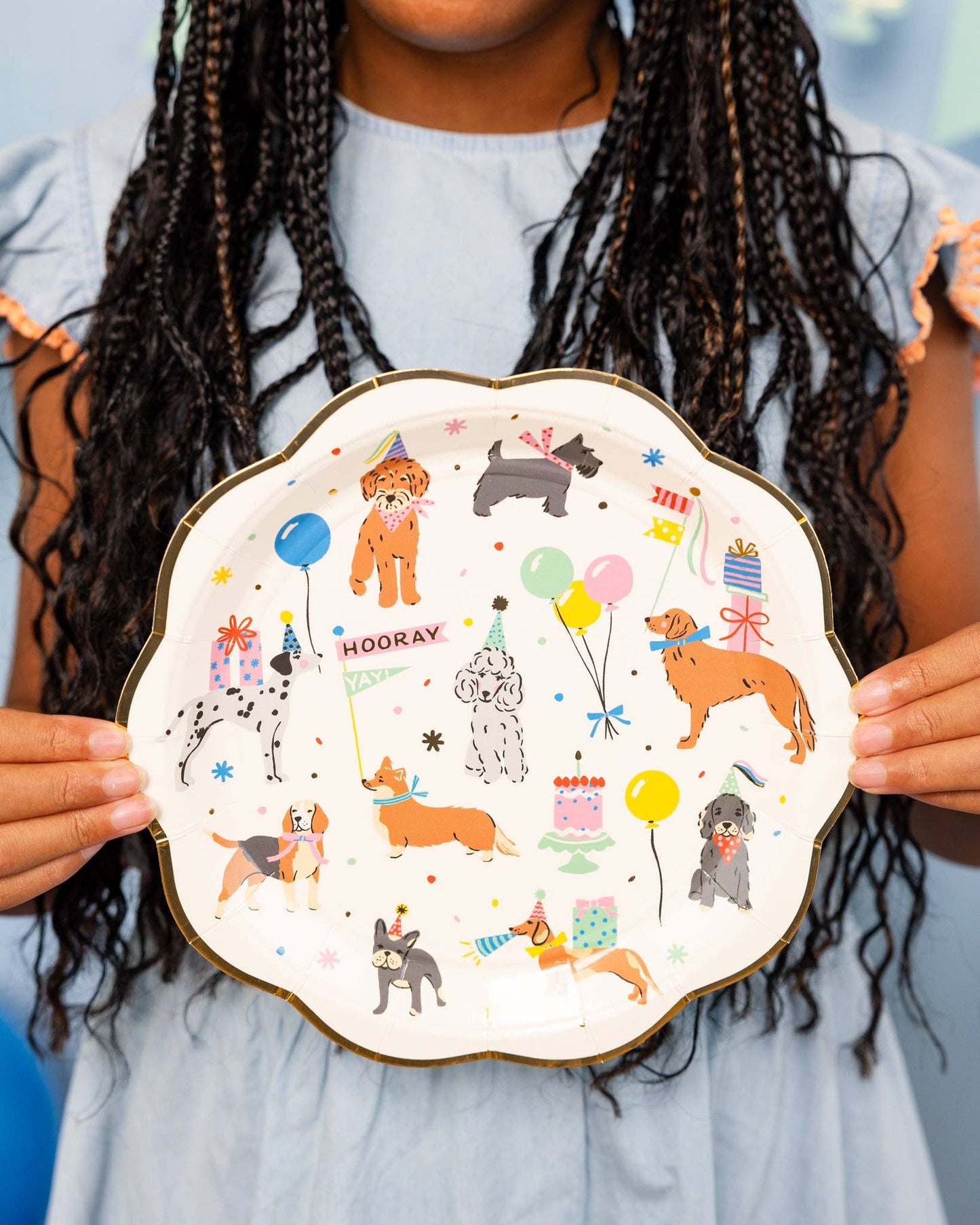 DOG PARTY PLATES