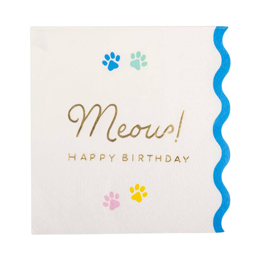 MEOW NAPKINS