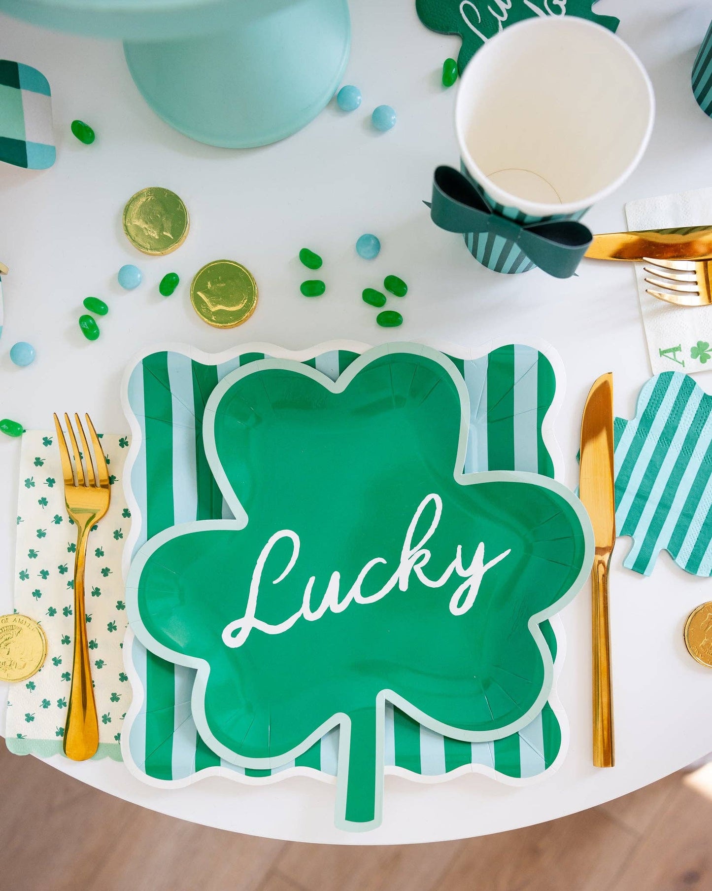 MINI SHAMROCK NAPKINS