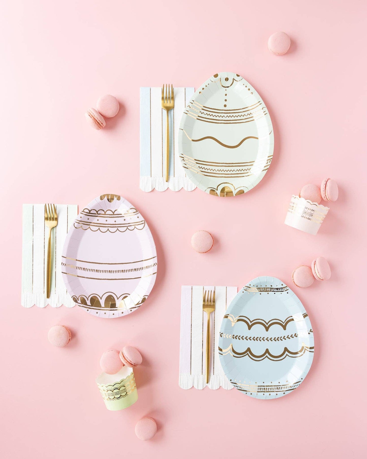 SPRING SOIREE EGG PLATES