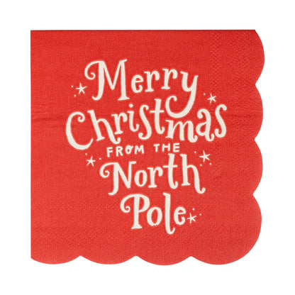 MERRY CHRISTMAS NAPKINS