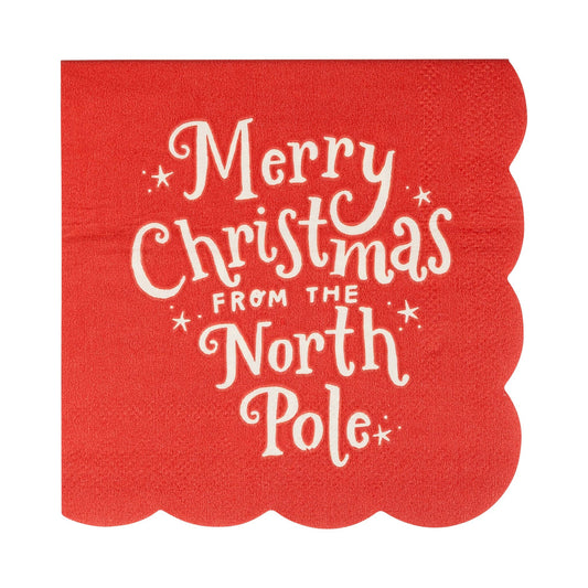 MERRY CHRISTMAS NAPKINS