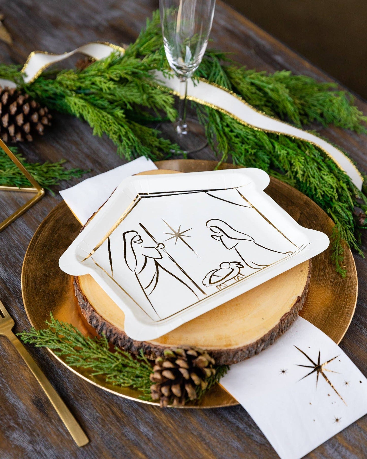 NATIVITY PLATE