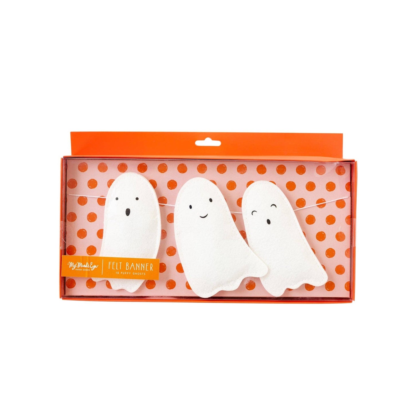 GHOST PUFFY FELT BANNER