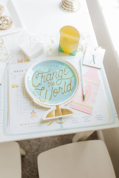 CRAYON NAPKIN SET