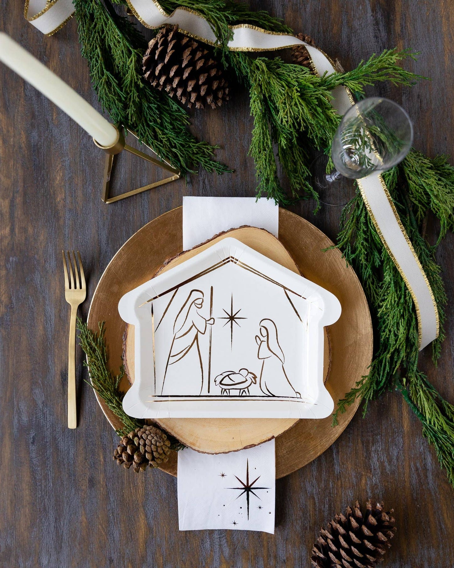 NATIVITY PLATE