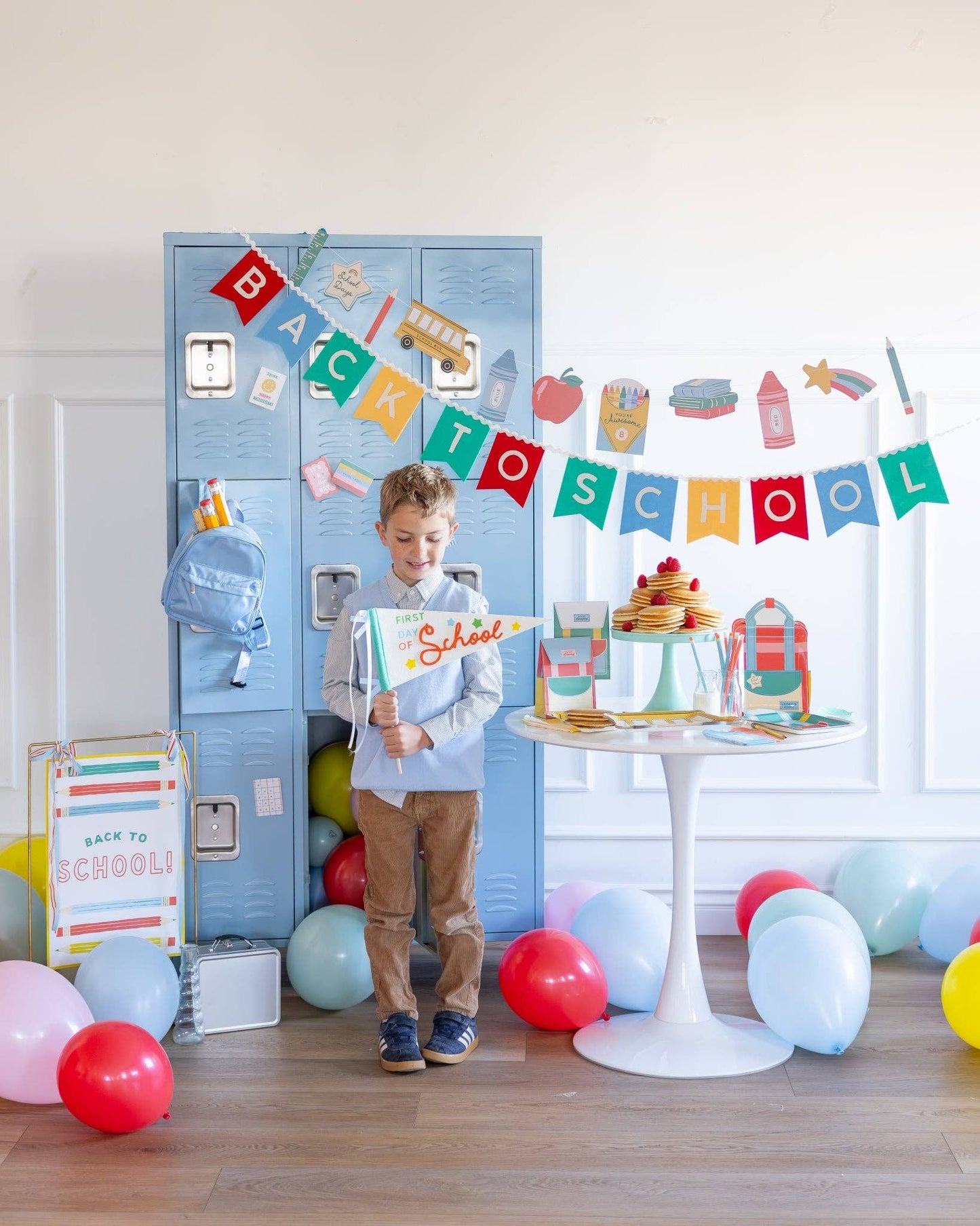 BACK TO SCHOOL FELT BANNER