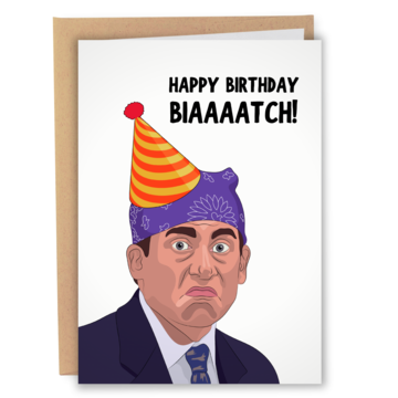 PRISON MIKE BIRTHDAY CARD