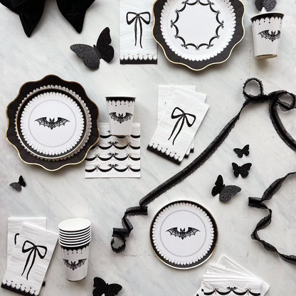 ELEGANT HALLOWEEN PLATES