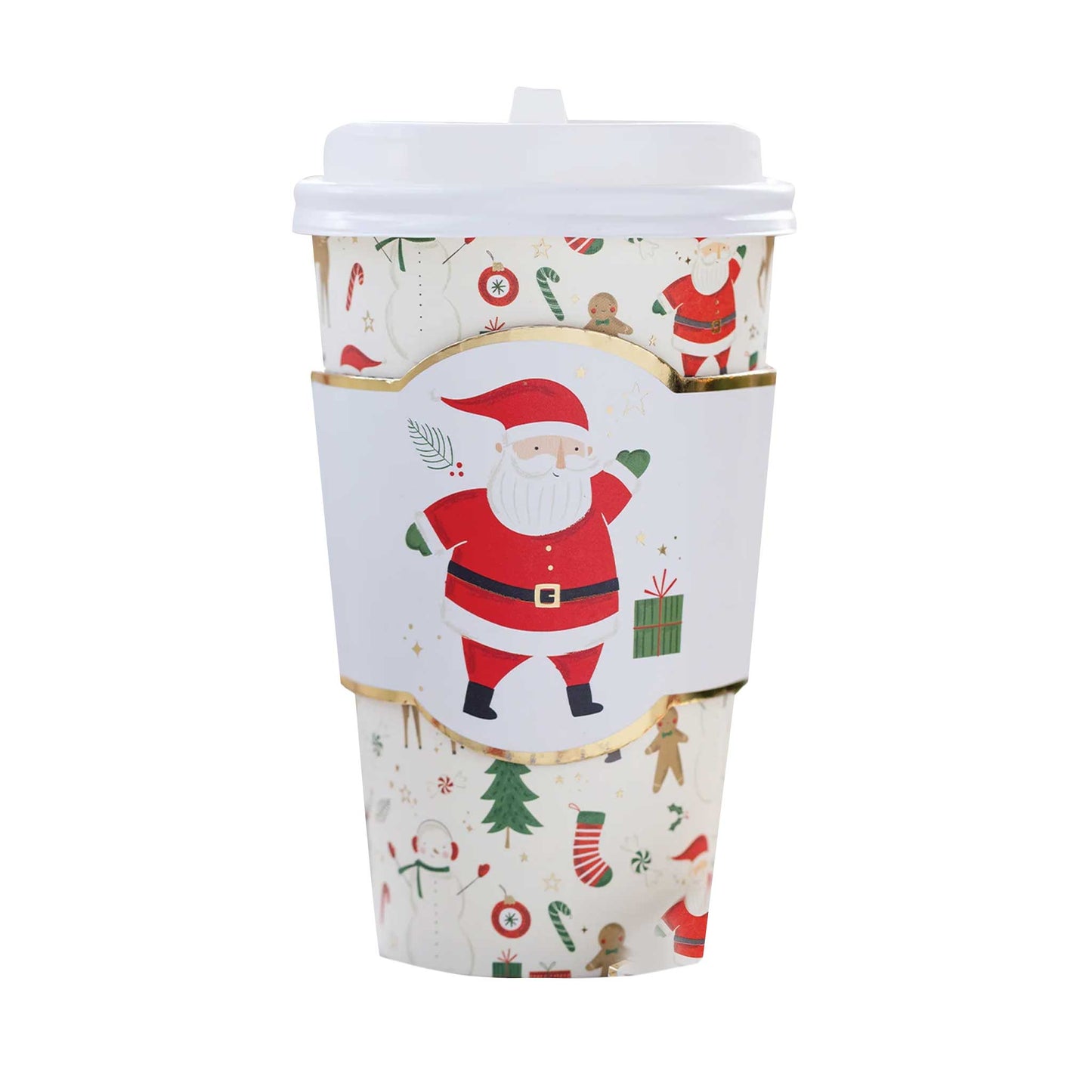 ALL OVER SANTA TO-GO CUPS