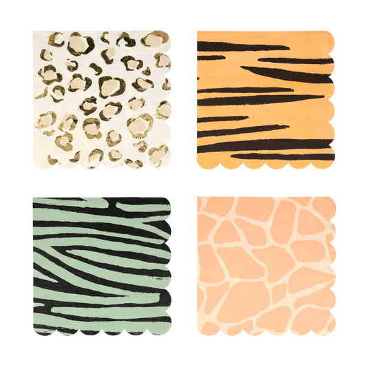 SAFARI NAPKIN SET