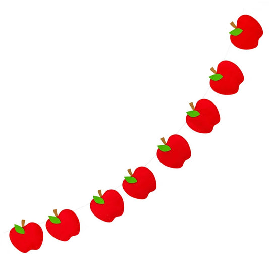 APPLE FELT BANNER