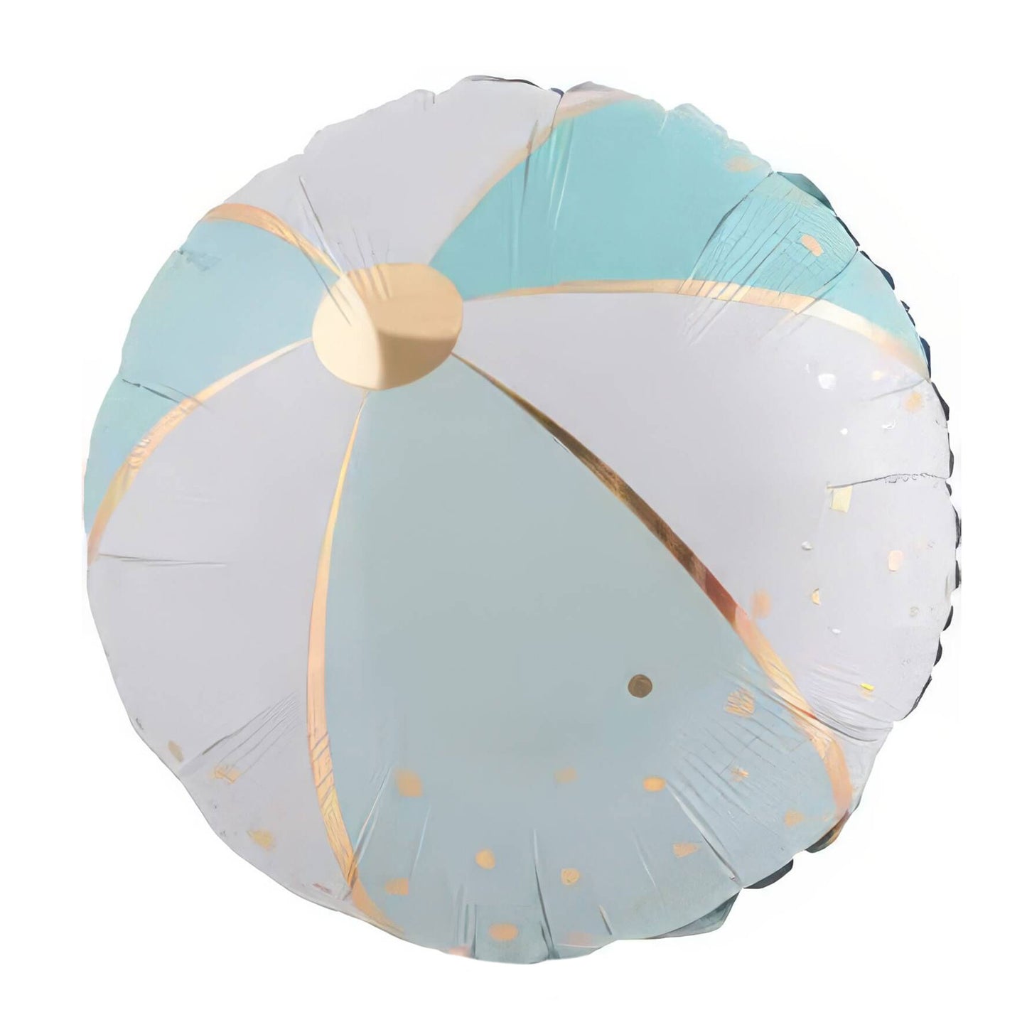 BLUE BEACH BALL FOIL BALLOON