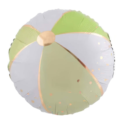 PINK BEACH BALL FOIL BALLOON