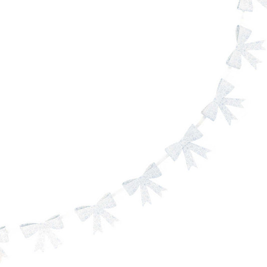 FLORAL BOW BANNER