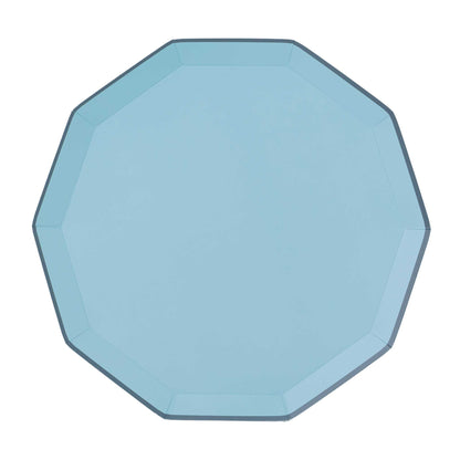 BLUE DECAGON PLATES