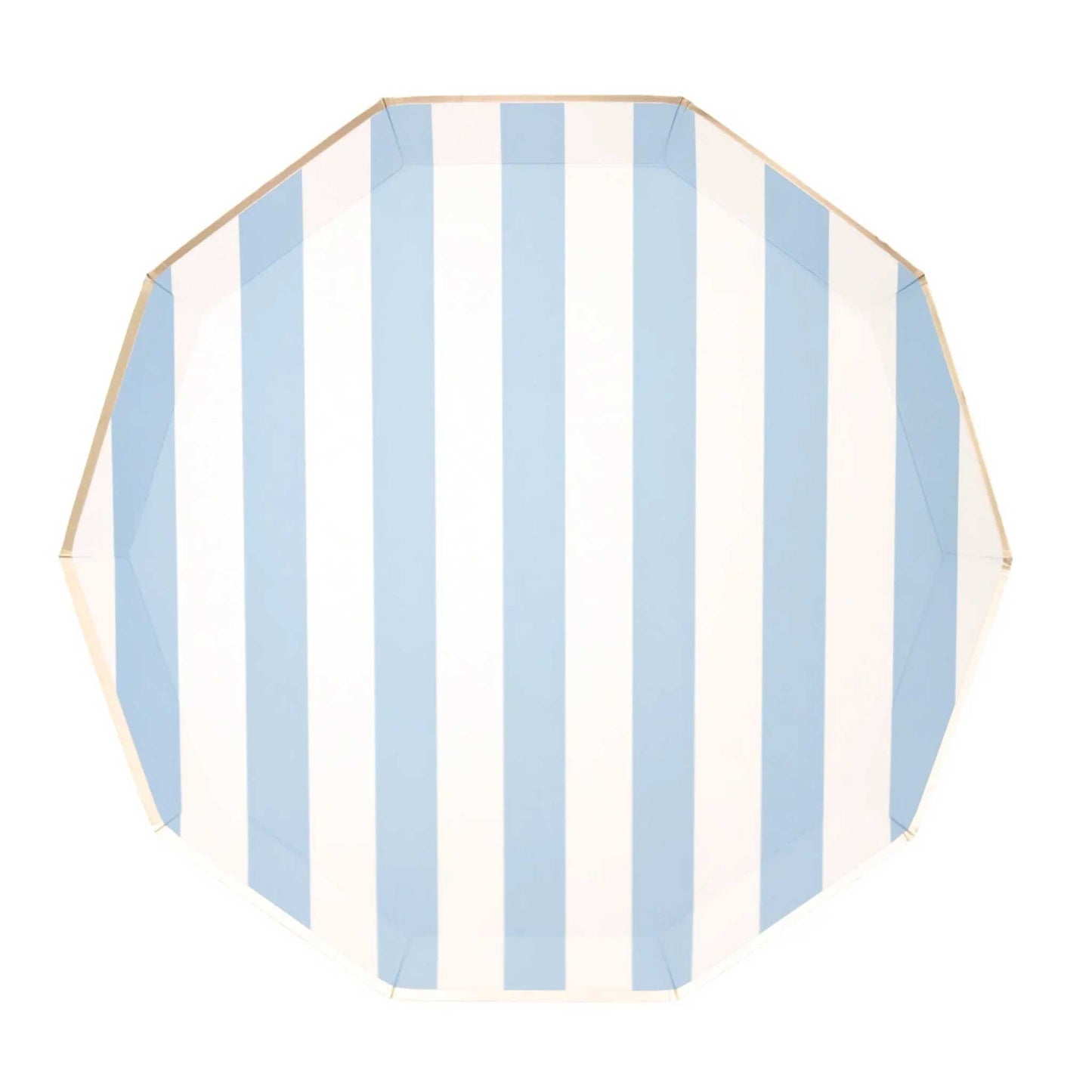 SKY BLUE STRIPE PLATES