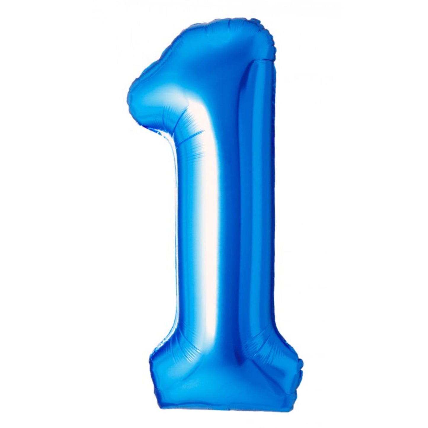 BLUE NUMBER BALLOONS