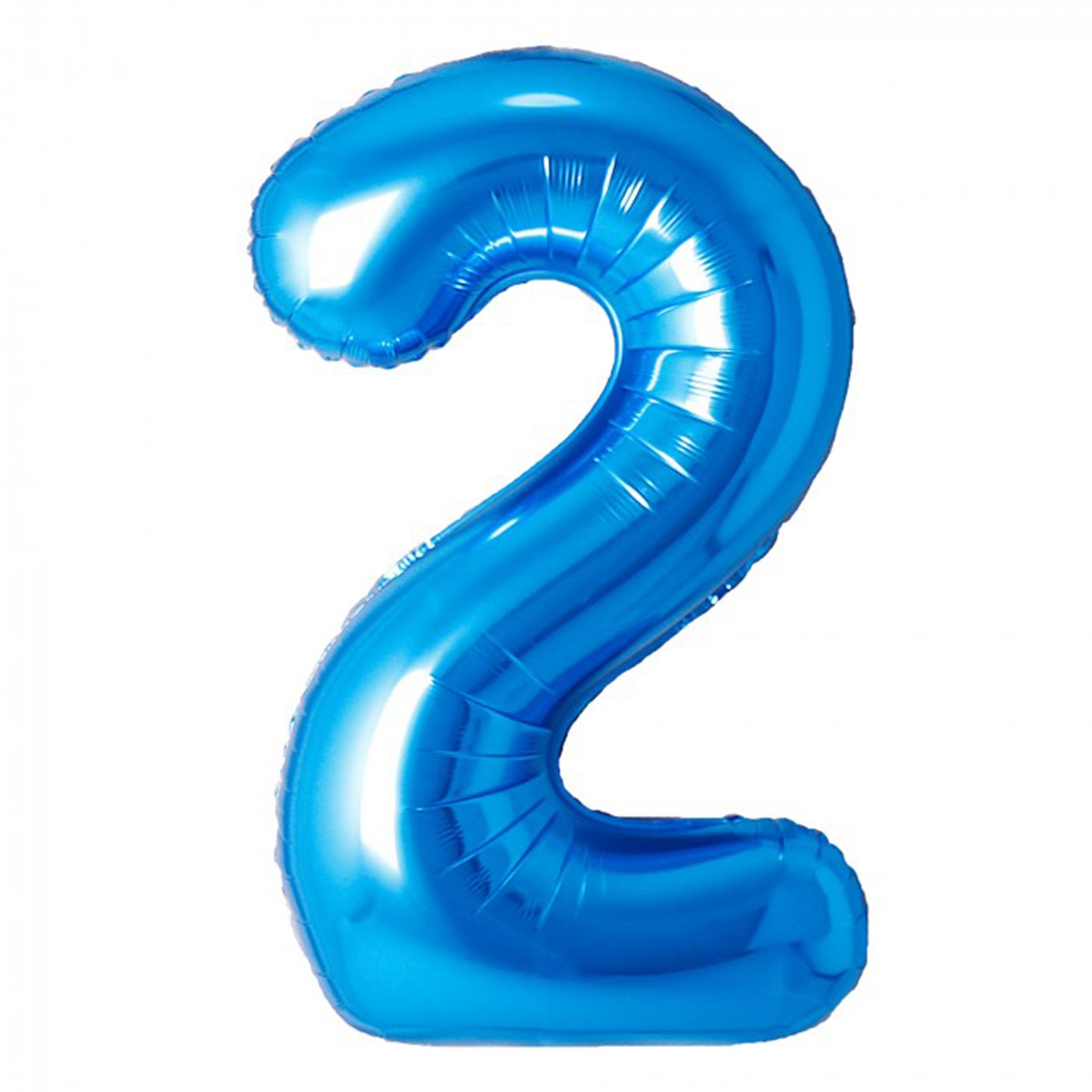 BLUE NUMBER BALLOONS